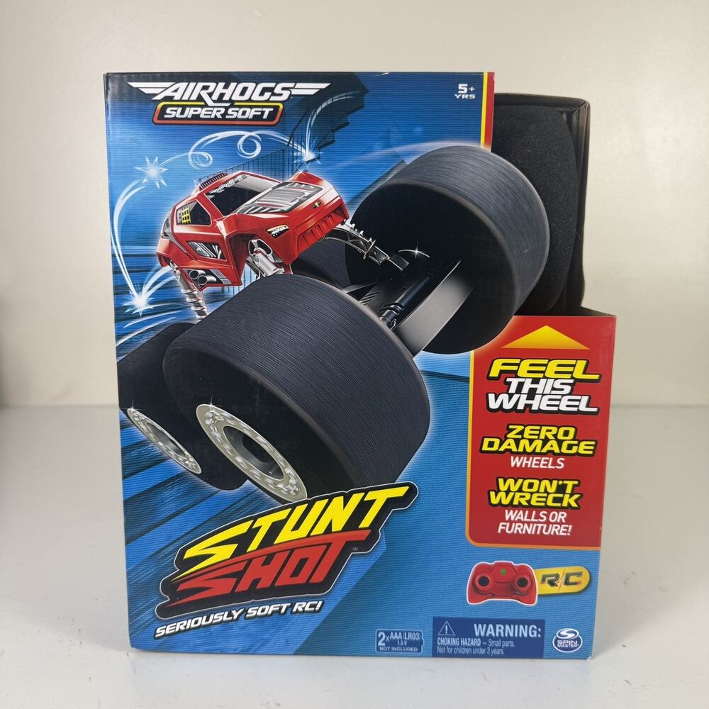 Air Hogs Super Soft Stunt Shot Indoor Remote Control Stunt Vehicle RC New In Box